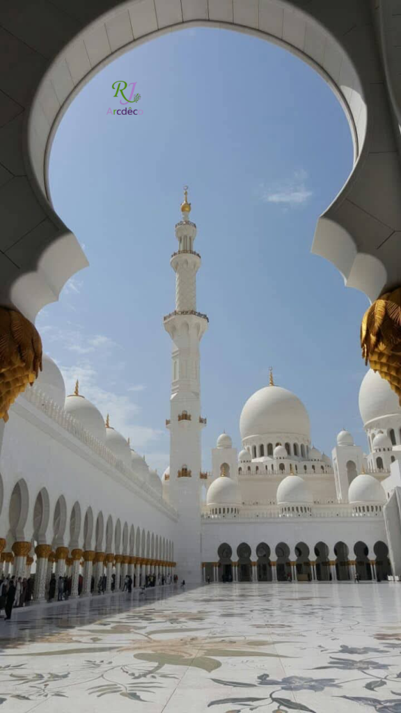 Architectural Evolution of Abu Dhabi grand mosque sheikh zayed11 rj arcdeco