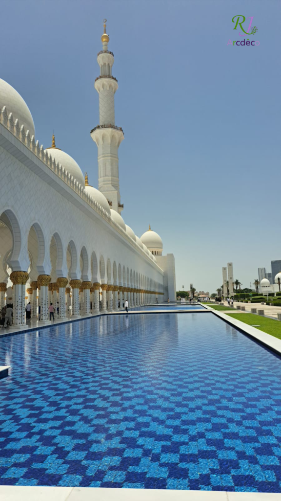 Architectural Evolution of Abu Dhabi grand mosque sheikh zayed8 rj arcdeco