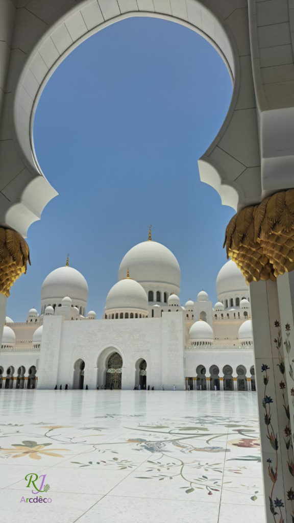 Architectural Evolution of Abu Dhabi grand mosque sheikh zayed9 rj arcdeco